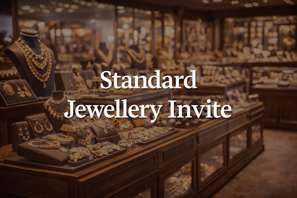 Standard Jewellery Invites