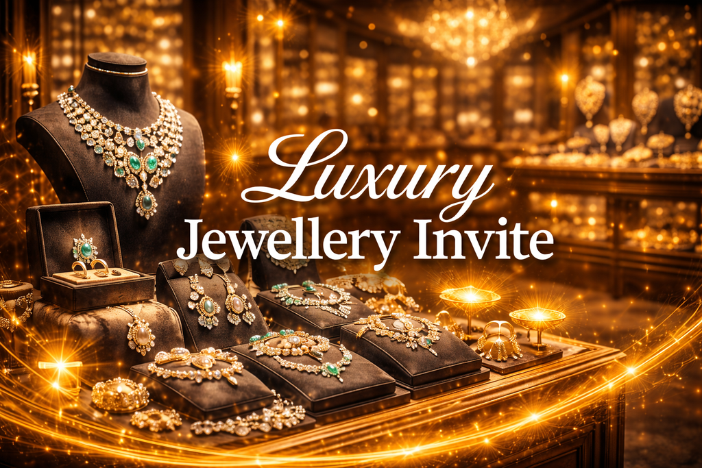 Luxury Jewellery Invites