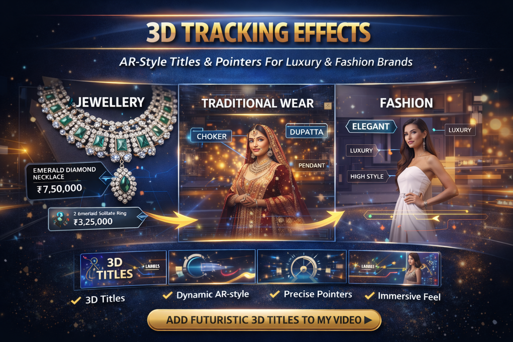 4. 3D Tracking Effects (Real-World Motion Sync)
