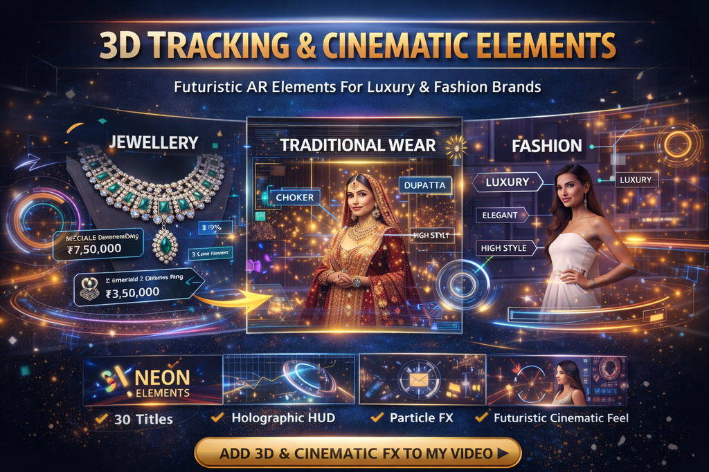 5. 3D Tracking & Elements Enhancements (Cinematic AR Pack)